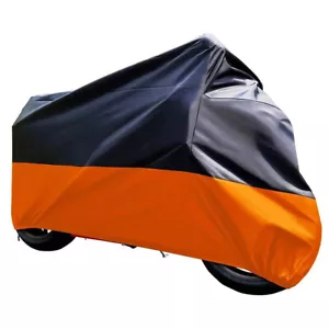 4XL Waterproof Motorcycle Cover Heavy duty for Sun Snow UV Rain Dust Resistant - Foto 1 di 12