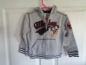NWT - Disney Baby - Toddler Boy's - Mickey Mouse - Zip-Up Hooded Jacket - 24M - Picture 1 of 2