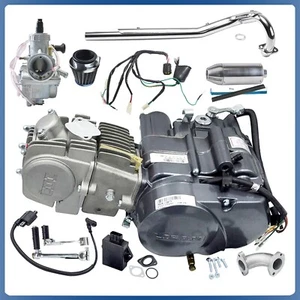 Lifan 150cc Manual Engine Motor Muffler Kit For CT90 CRF50 CRF70 QA50 ST90 CT110 - Foto 1 di 23