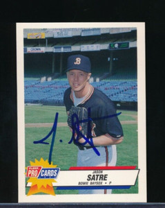 1993 Fleer ProCards Minor League Jason Satre #2188 signed auto autograph