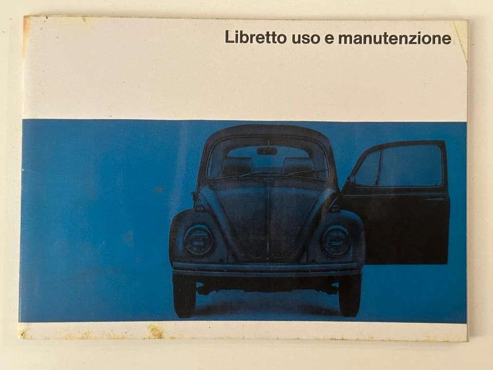 Libretto uso e manutenzione VOLKSWAGEN 1500, 1300 e 1200 - Immagine 1 di 1