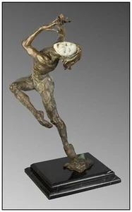 Richard MacDonald The Flutist 1/4 Life Bronze Sculpture Signed Music Ballet Art - Picture 1 of 5