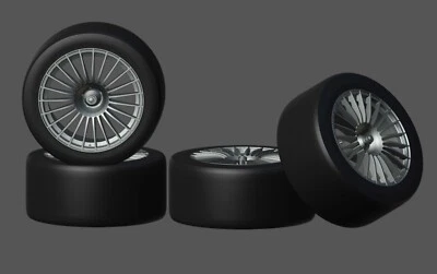 RUEDAS MERCEDES CLR LeMans (1999) 1/87 1/64 1/43 1/32 1/24 1/18 autoart Maisto Foto 1 de 3