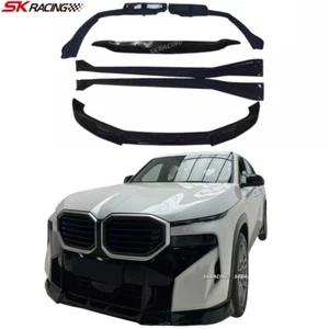 Gloss Black Front & Rear Bumper Lip Side Skirt Roof Spoiler Fits BMW XM 2023-25 - Picture 1 of 18