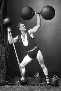FOTO uomo forte vintage sexy circo freak sideshow strongman bodybuilder - Foto 1 di 2
