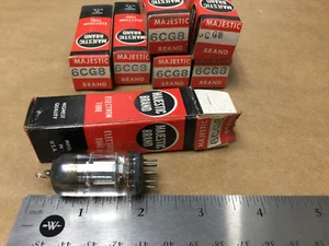 1   PC   MAJESTIC BRAND    6CG8   ELECTRON TUBE - Picture 1 of 1