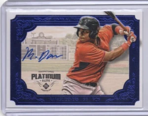 RAFAEL DEVERS - RED SOX - 2015 PLATINUM ELITE - BLUE ROOKIE AUTO - (200 MADE)! - Picture 1 of 2
