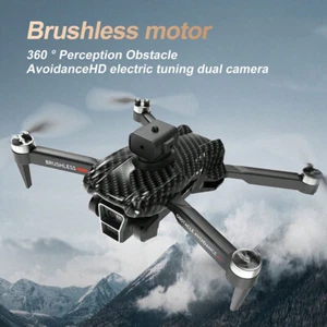 T2 Drone Brushless Dual Camera WIFI Drone RC Quadcopter Helicopter w/ 2 Battery - Picture 1 of 6