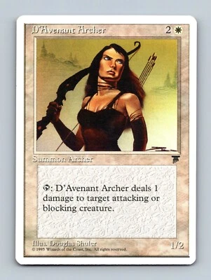 Magic The Gathering MTG - D'Avenant Archer - Chronicles 1995 - Image 1 of 2