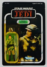 Princess Leia Organa Vintage 1983 Star Wars 77 Back ROTJ MOC Poncho No Reserve!