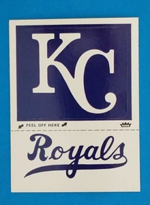 1979 FLEER BASEBALL KANSAS CITY ROYALS GRAND SLAM STICKER NMMT OR BETTER - Picture 1 of 2