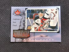 1997-98 DONRUSS CANADIAN ICE DOMINIK HASEK STANLEY CUP SCRAPBOOK #ed 1438/1500