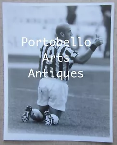 1995 Gianluca Vialli foto originale d'agenzia 25x20cm Juventus-Napoli Serie A - Foto 1 di 1