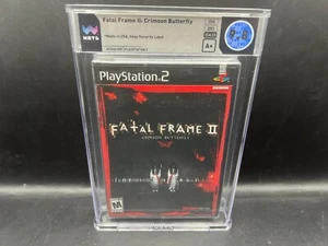 1st Print Fatal Frame II 2 Crimson Butterfly PS2 WATA 9.8 A+ FACTORY SEALED - Picture 1 of 7