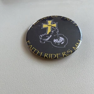 Pinback Faith Riders Motorcycle Club  - Imagen 1 de 3