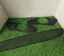 02-07 Mercedes W203 C230 C32 AMG Sport Front Bumper Mesh Grille CENTER LH RH Set