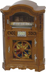 JUKEBOX COLLECTIBLE MINIATURE REPLICA WURLITZER 780 (1941) PLAYS DUKE ELLINGTON - Picture 1 of 1