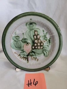 Vintage John B Taylor Ceramics Harvest 9.25” Luncheon Plates Pear and Grape - Imagen 1 de 49