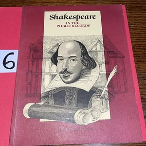 Shakespeare in the Public Records by Public Record Office Hardback Book The Fast - Picture 1 of 7