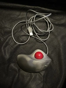 Logitech Trackman Wheel Wired Trackball Mouse T-BB18 Used Tested Ships Quickly - Picture 1 of 5
