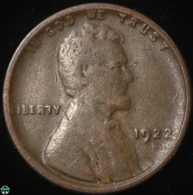 1922-D Weak Lincoln Wheat Cent- Fine - Image 1 of 2