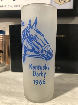 1966 Kentucky Derby Bar Glass - Image 1 of 2