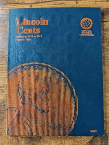 Whitman Lincoln Cents Penny Münzordner 1975 - 2013 Nummer 3 Album Buch 9033 - Bild 1 von 7