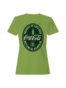 Officially Licensed Coca Cola Vintage Atlanta Design Women's T-shirt - Picture 1 of 9