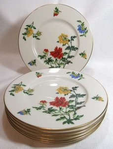 Castleton USA Fine China Vintage MA LIN Ching Chih Yee sieben (7) Salatteller GC - Bild 1 von 13
