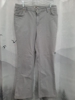 Woman Within Woman's 16w Cotton Mix Denim Gray Jeans 17x29 High Rise - Image 1 of 4