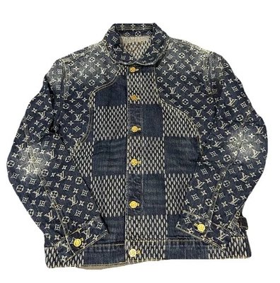 Chaqueta Louis Vuitton Denim Trucker Monograma LV, Talla 50 (L) Foto 1 de 4