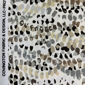 Covington VORTEX Modern Dot PEWTER Home Decor Cotton Drapery Pillow Fabric BTY - Picture 1 of 6