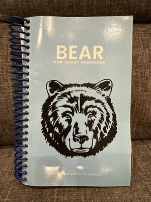 BSA Bear Cub Scout Official Handbook Spiral Bound Boy Scouts of America 2018 - Image 1 of 4