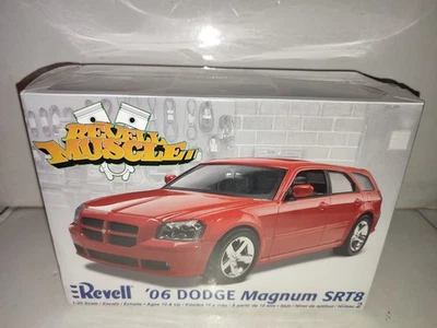MAQUETTE REVELL MUSCLE 85-2019 - 1/25 - 2006 DODGE MAGNUM SRT8  - NEUF SCELLE - Photo 1/4