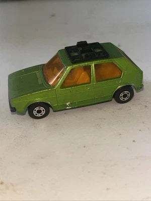 Vintage Matchbox Superfast verde VW Golf No. 7 Lesney 1976 Foto 1 de 4