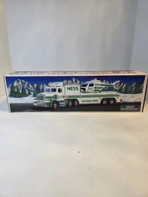 1995 Hess toy truck and helicopter Brand New In Box - Image 1 of 4