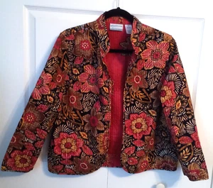 Alfred Dunner, Gr. 12 Petite, leichte Steppjacke mit offener Vorderseite - Bild 1 von 4