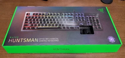 Razer Huntsman JP Mechanical Gaming Keyboard Black Used - Image 1 of 4