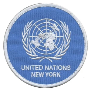 United Nations New York Bügelbild Patch - Bild 1 von 2