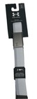 New! Under Armour Golf Womens DriveStretch Webbing Belt White/Gray/Silver