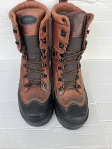 Wolverine thinsulated workboots sz 11 ultra insulation black/brown leather - Picture 1 of 10