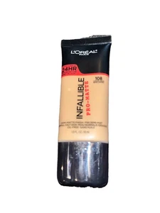 L’Oréal Paris Infallible Pro-Matte Foundation, #108 Caramel Beige 1 Fl Oz Sealed - Picture 1 of 1