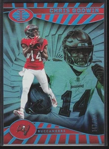 2024 Panini Illusions #87 Chris Godwin Teal Trophy Collection #/175 Buccaneers - Imagen 1 de 2