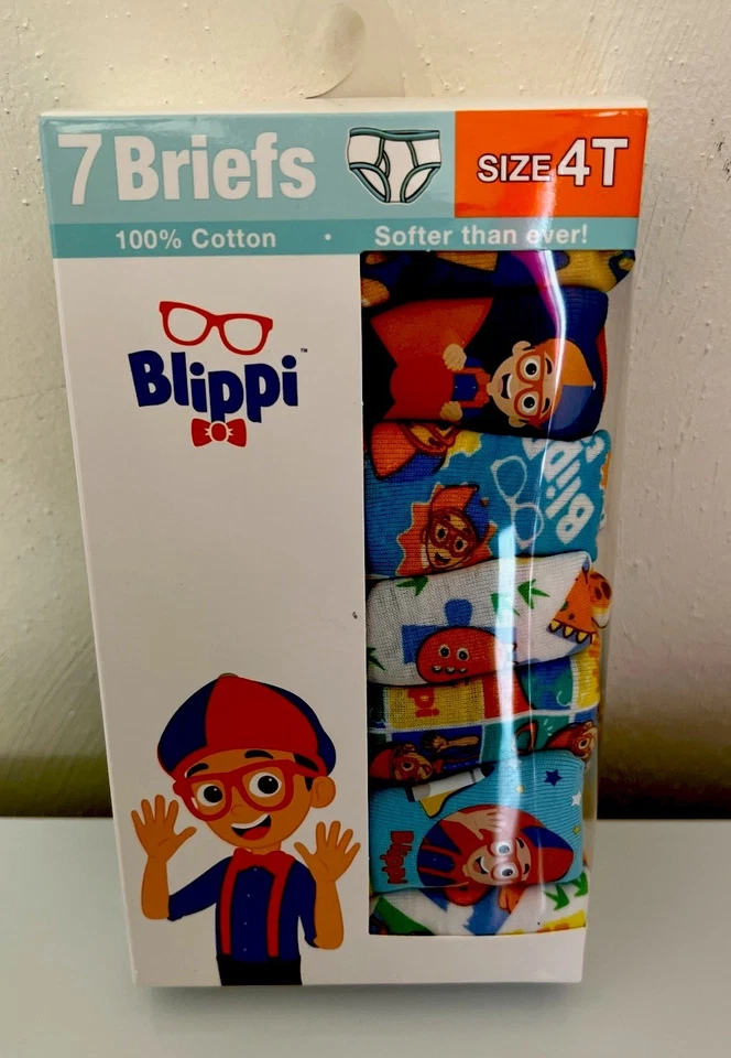 Blippi 7pk Tod Boys Briefs Multicolored Size 0.0 Da3w