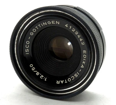 MONTAJE PROTOTIPO TIPO ISCO-ISCOTAR 50mm f2.8 para Cámaras Edixa Foto 1 de 4