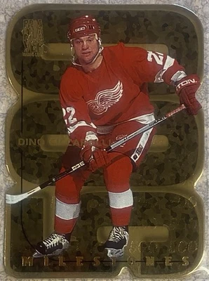 1998-99 Be A Player “Gold Milestones” Dino Ciccarelli #M3 Foto 1 de 2