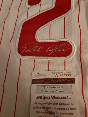 Jersey Plácido Polanco Autógrafo Auténtico Majestuoso Certificado Jsa Foto 1 de 4