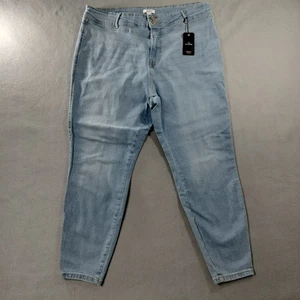 Jeans donna Forever 21 skinny fit the up lyfter blu denim nuovi con etichette taglia 20 - Foto 1 di 7