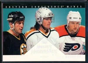 1994-95 Donruss Dominators #4 Cam Neely/Jaromir Jagr/Mikael Renberg - Picture 1 of 2