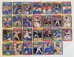 1989 Donruss New York Mets Team Set (inkl. HOFer Carter + Strawberry, Jefferies) - Bild 1 von 1